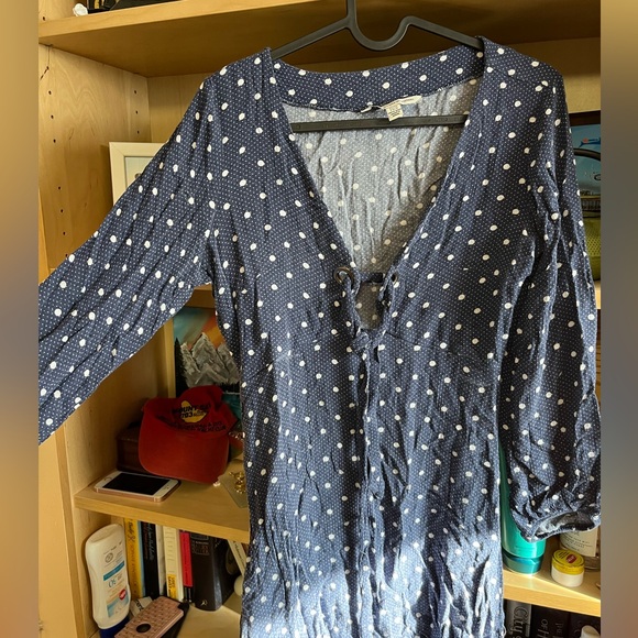 Polka dot hippie summer dress - Picture 1 of 3